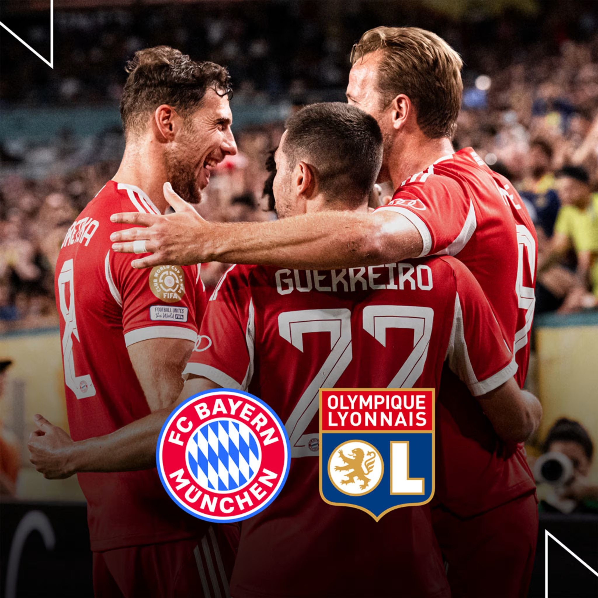 官方：拜仁将于8月2日在安联球场与里昂进行热身赛